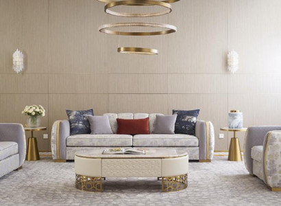 Wohnzimmerset Sofagarnitur 3+2+1 Sitzer Set Sofa Polster Couch Modern Relax Neu